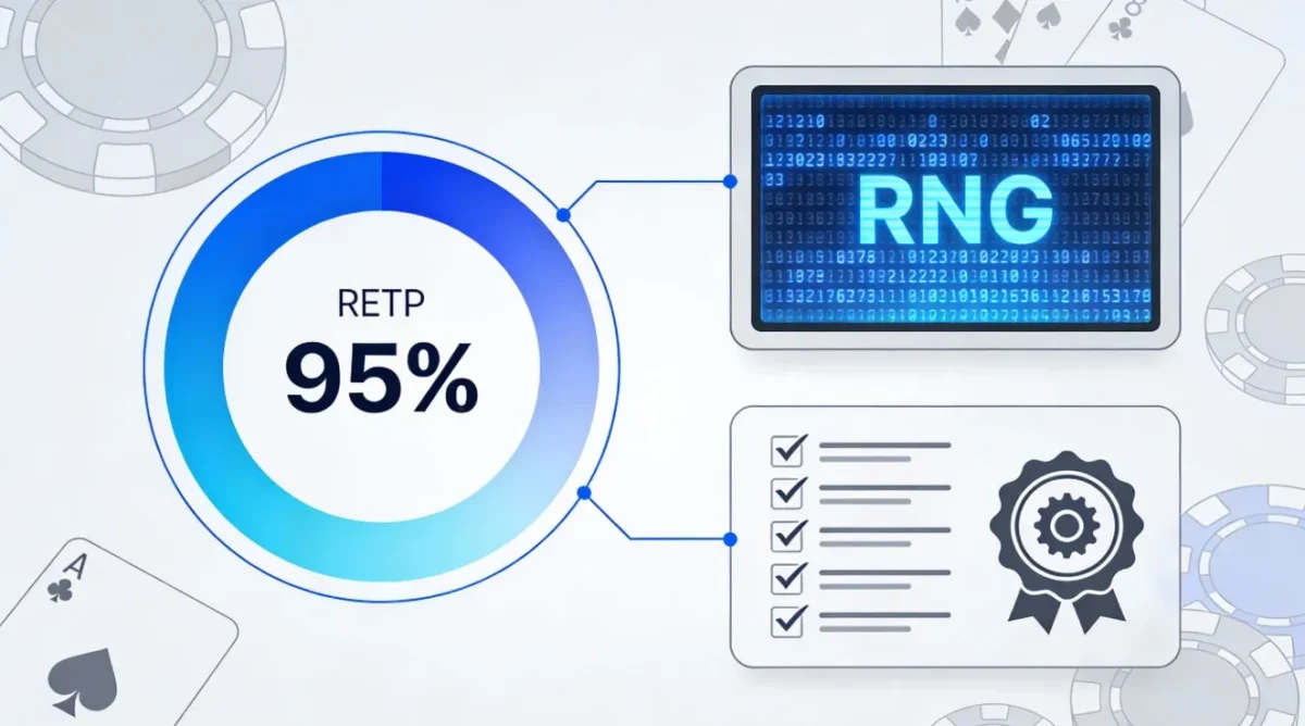 Rockstar Casino Fair Play explained: how RTP works, how RNG ensures randomness, and how independent audits verify game fairness.